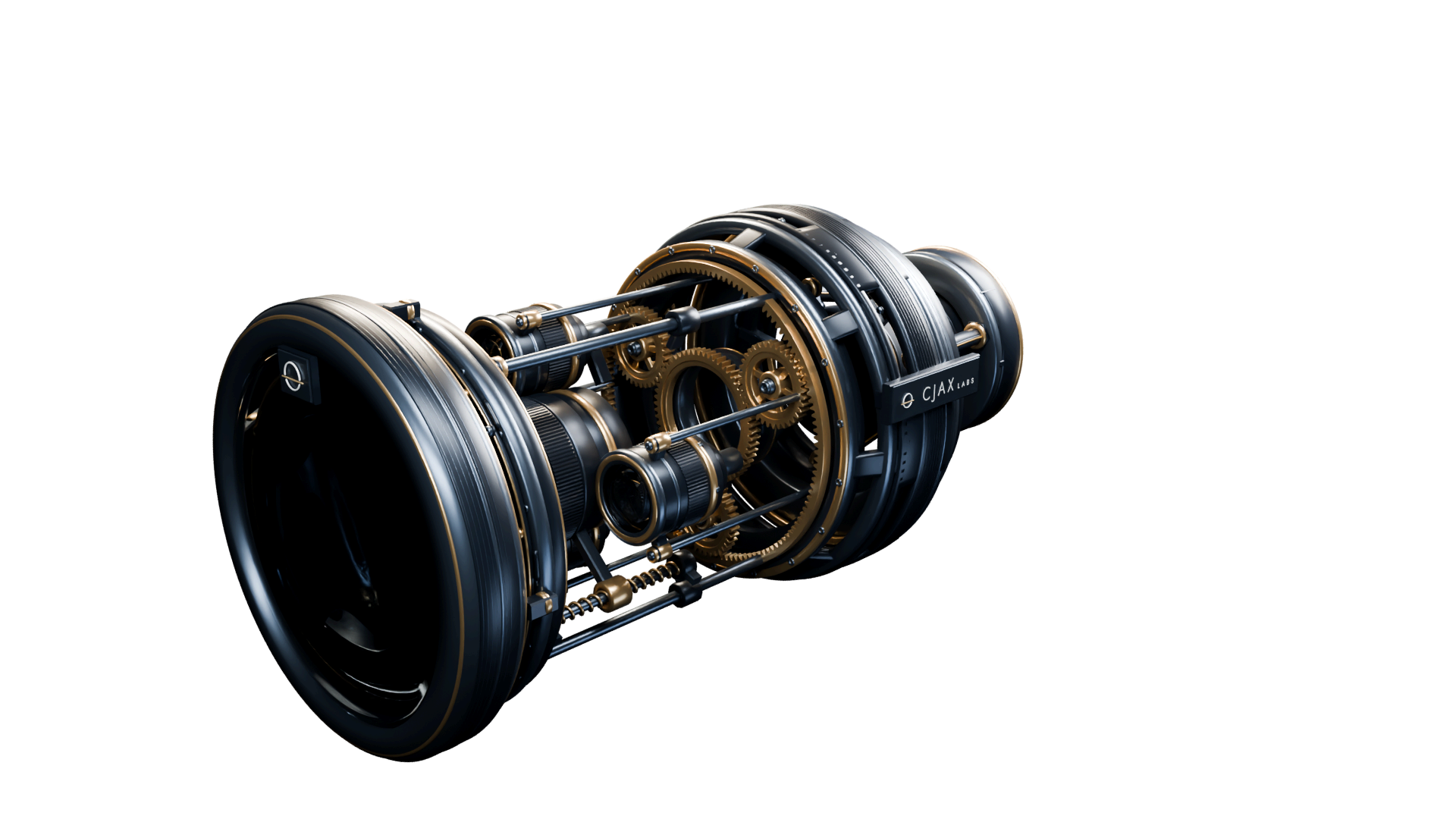 A detailed CJAX instrument with optical glass, metal gears and carefully machined moving parts.